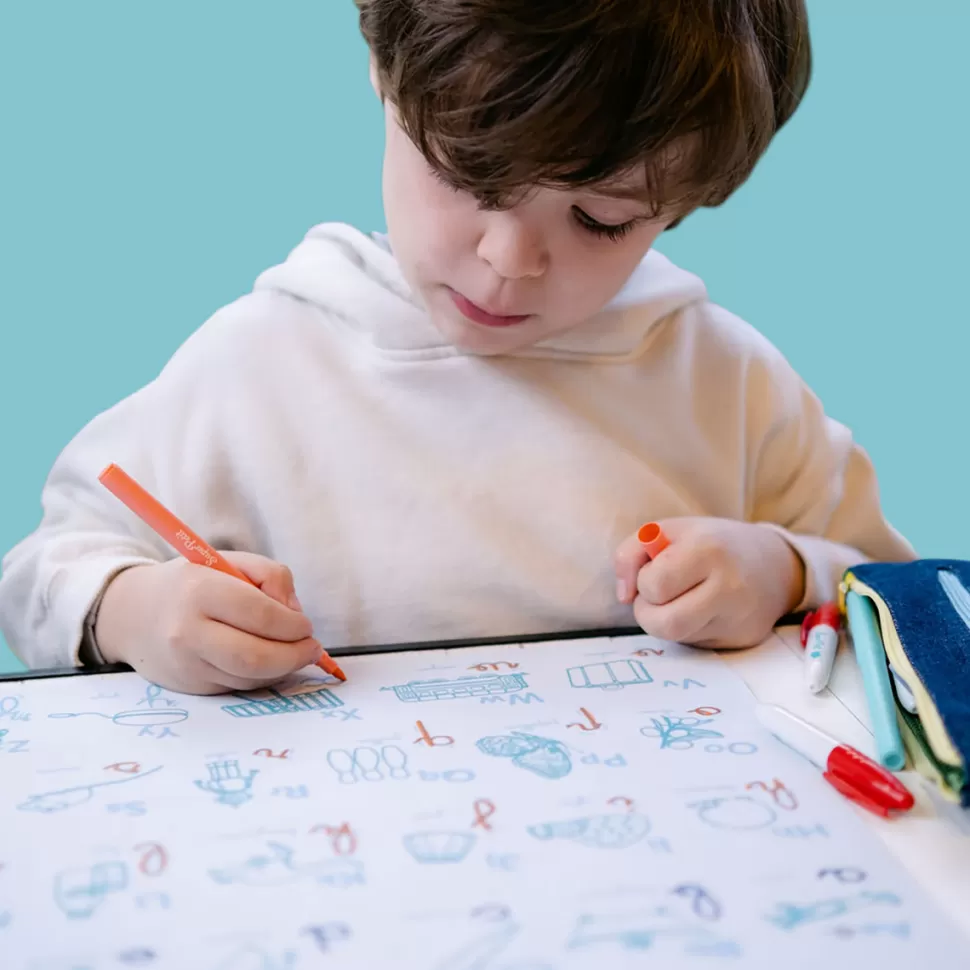Super Petit Loisirs Créatifs>Abécédaire à Colorier et son Feutre