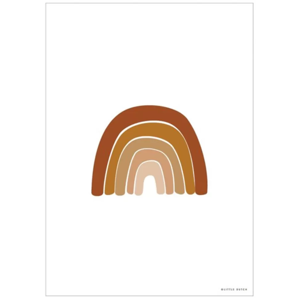 Little Dutch Décoration>Affiche Réversible Horizon Rust - 42 x 29,7 cm