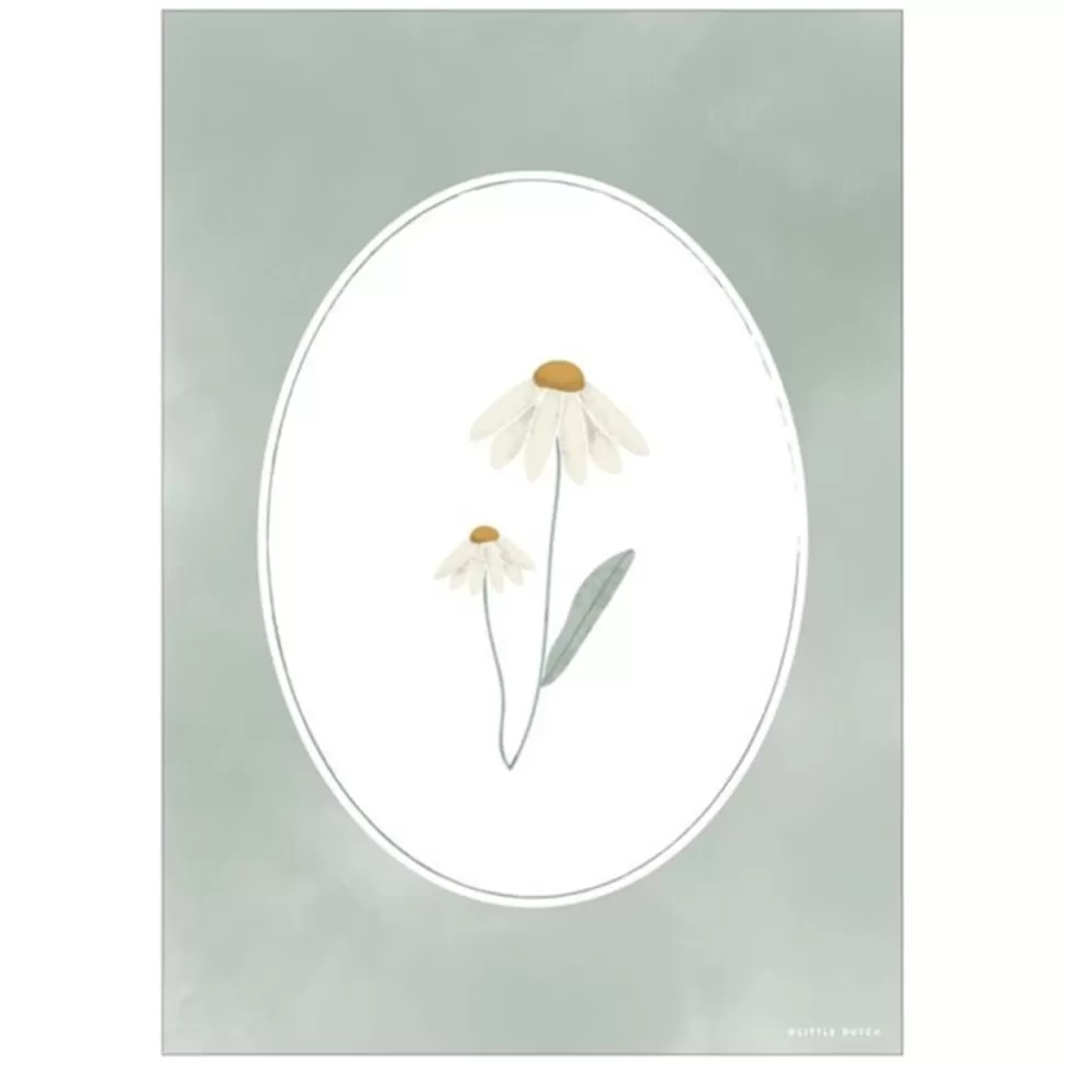 Little Dutch Décoration>Affiche Réversible Wild Flowers - 42 x 29,7 cm
