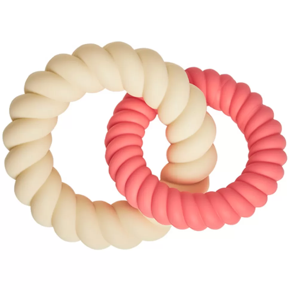 OYOY Hygiène & Soin>Anneau de Dentition - Rouge et Jaune