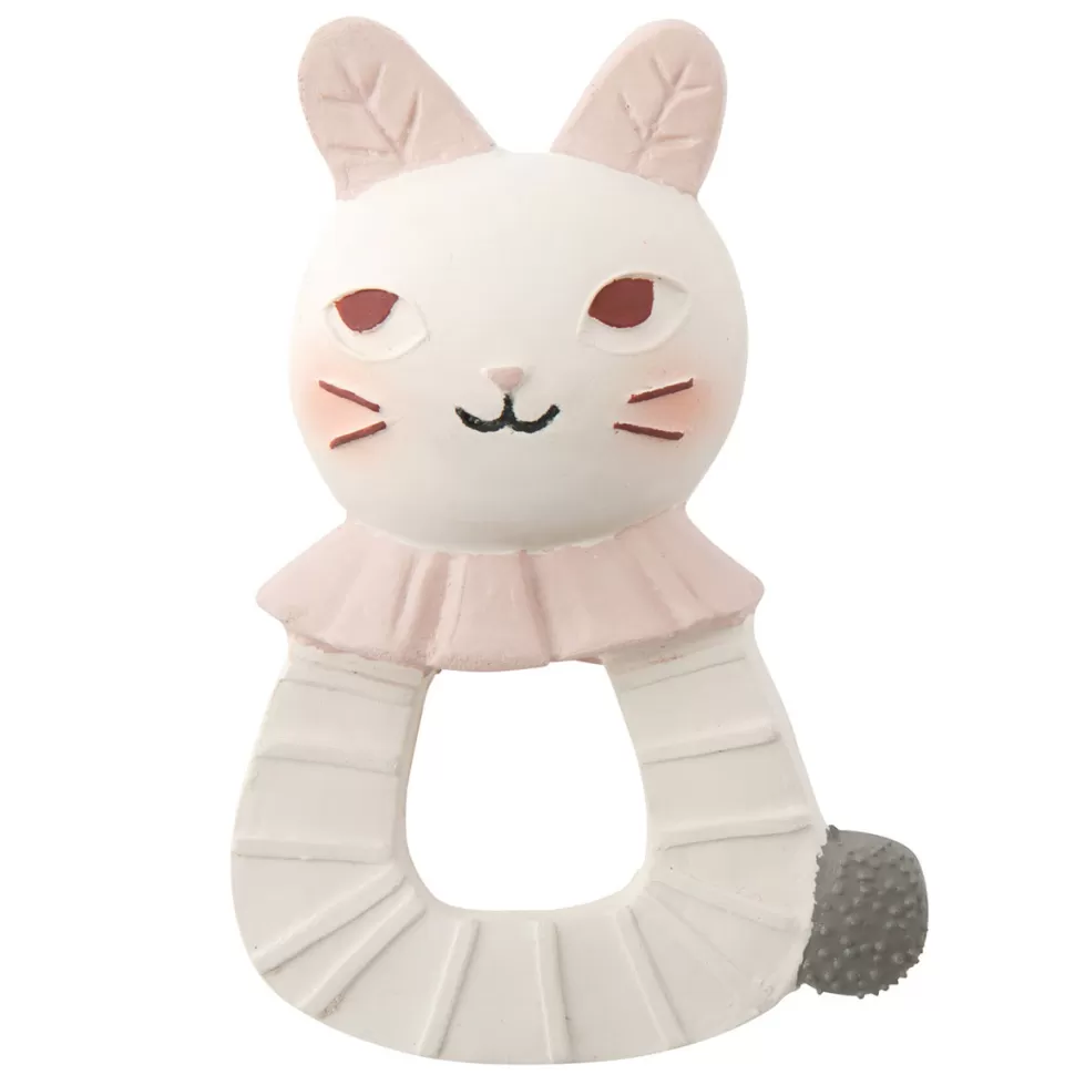 Moulin Roty Hygiène & Soin>Anneau de Dentition Après la Pluie - Lapin