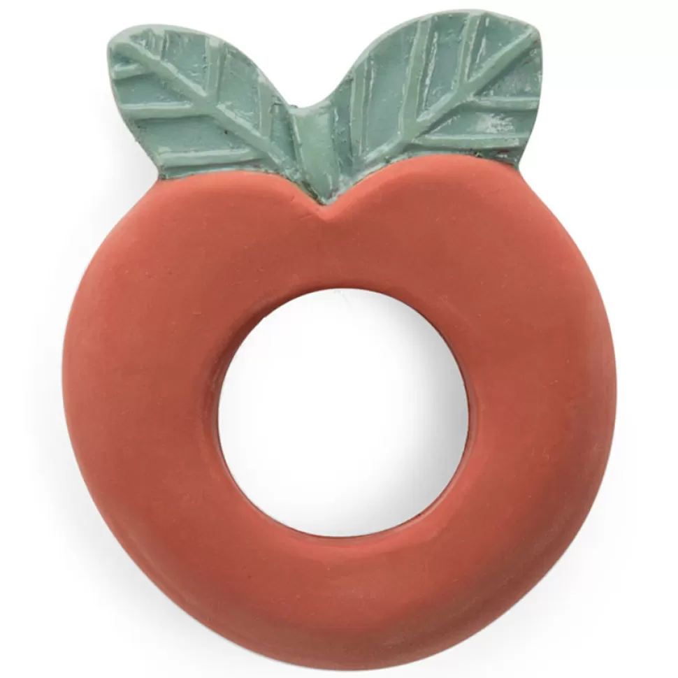 Moulin Roty Hygiène & Soin>Anneau de Dentition Pomme des Bois - Pomme