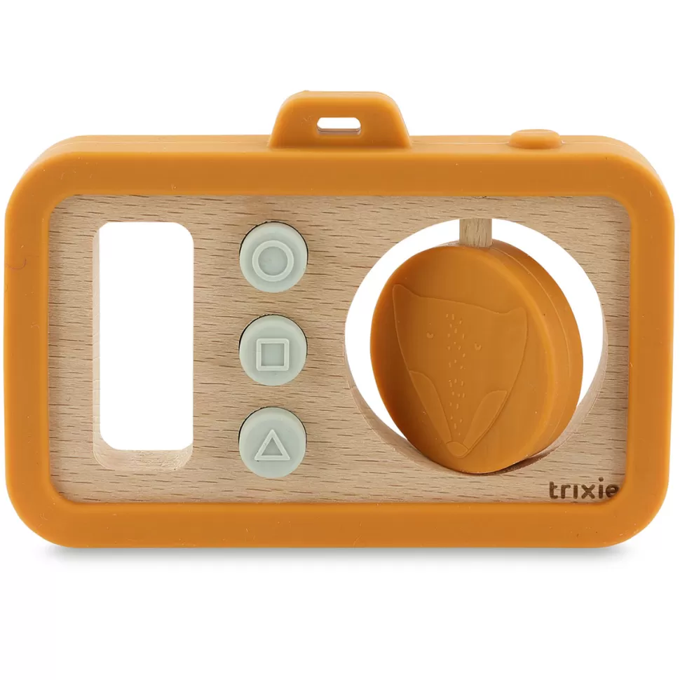 Trixie Baby Mes Premiers Jouets>Appareil Photo Bois Silicone - Mr.Fox