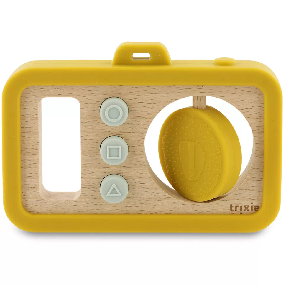 Trixie Baby Mes Premiers Jouets>Appareil Photo Bois Silicone - Mr.Lion