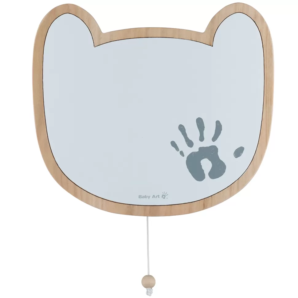 Baby Art Décoration>Applique Musicale Ours Empreinte - Blanc