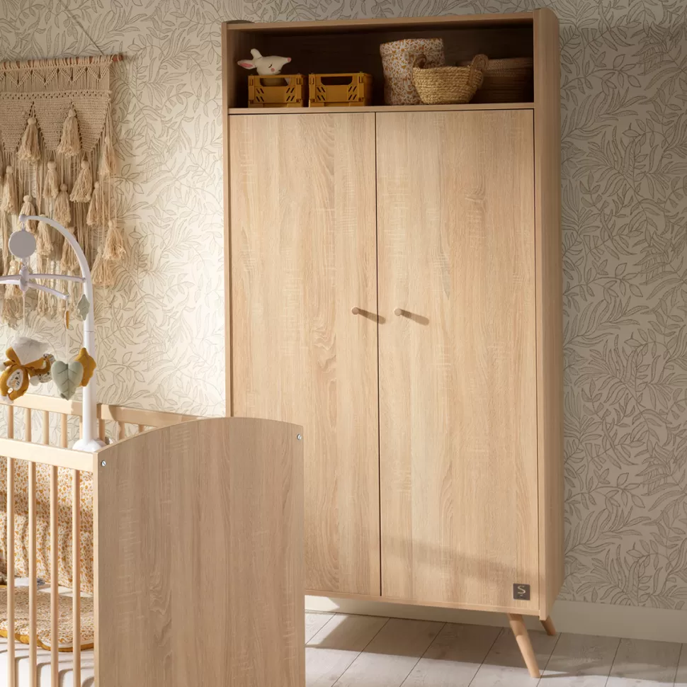 Sauthon Meuble Bébé>Armoire 2 Portes Access - Bois