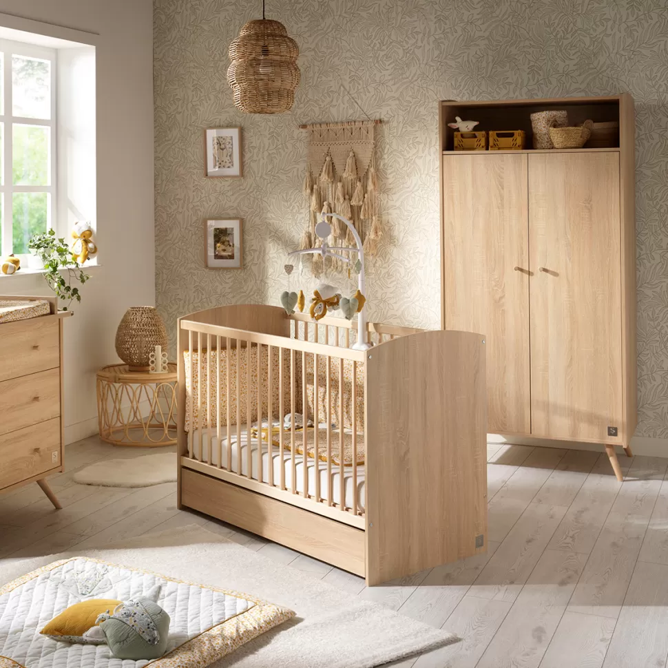 Sauthon Meuble Bébé>Armoire 2 Portes Access - Bois