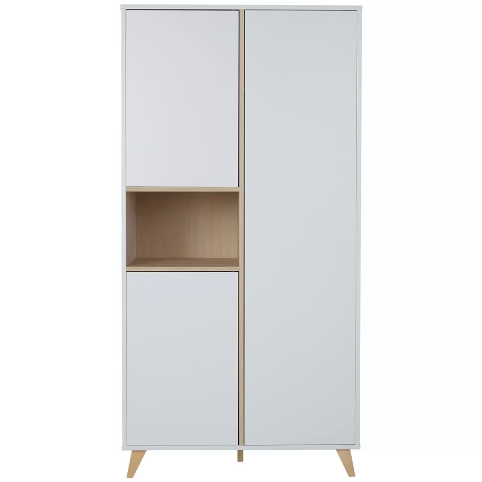 Quax Meuble Bébé>Armoire 3 Portes Loft - White