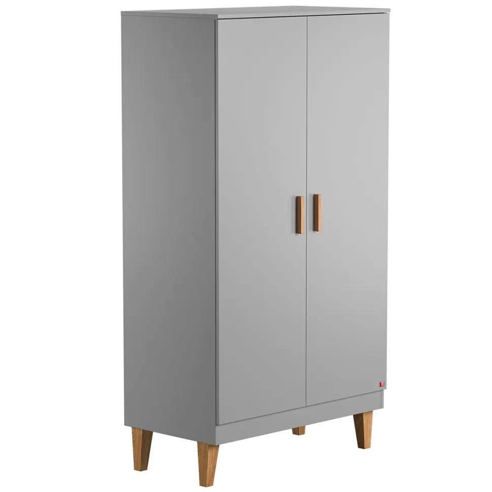 Vox Meubles Meuble Bébé>Armoire 2 Portes Lounge - Gris