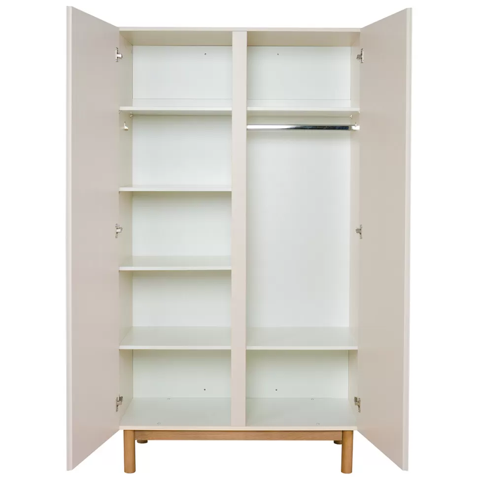 Quax Meuble Bébé>Armoire 2 Portes Mood - Argile