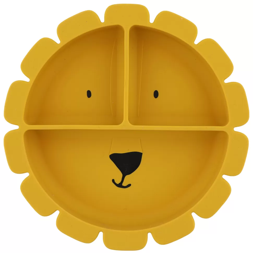 Trixie Baby Repas>Assiette en Silicone avec Ventouse - Mr. Lion