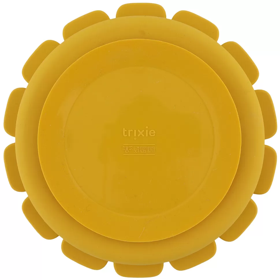 Trixie Baby Repas>Assiette en Silicone avec Ventouse - Mr. Lion