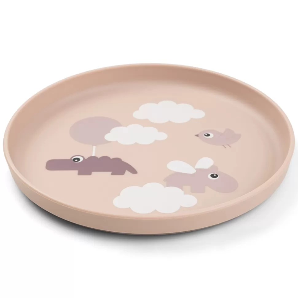 Done by Deer Repas>Assiette Foodie - Happy Clouds Rose