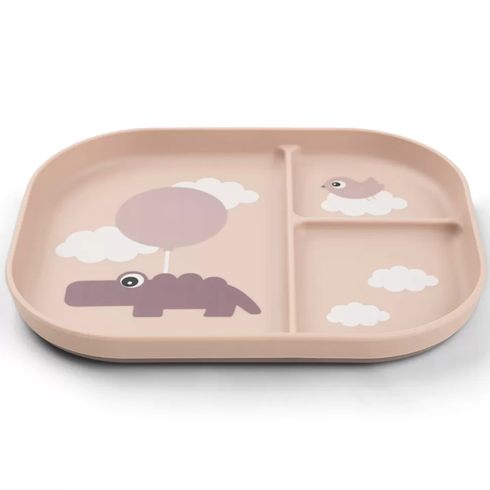 Done by Deer Repas>Assiette Plateau Foodie - Happy Clouds Rose