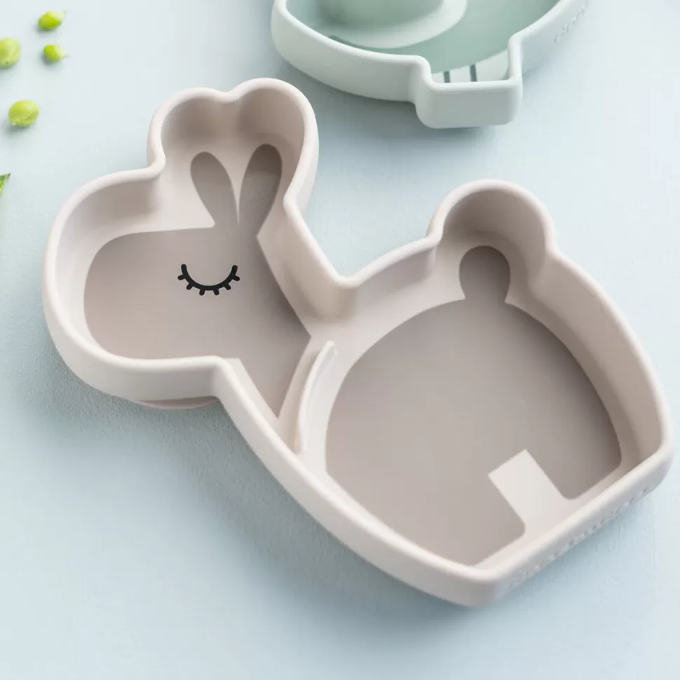Done by Deer Repas>Assiette Silicone Stick & Stay Lalee - Sable