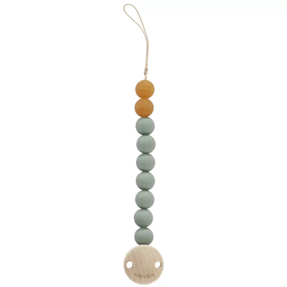 HEVEA Succion>Attache Tétine - Moss Green