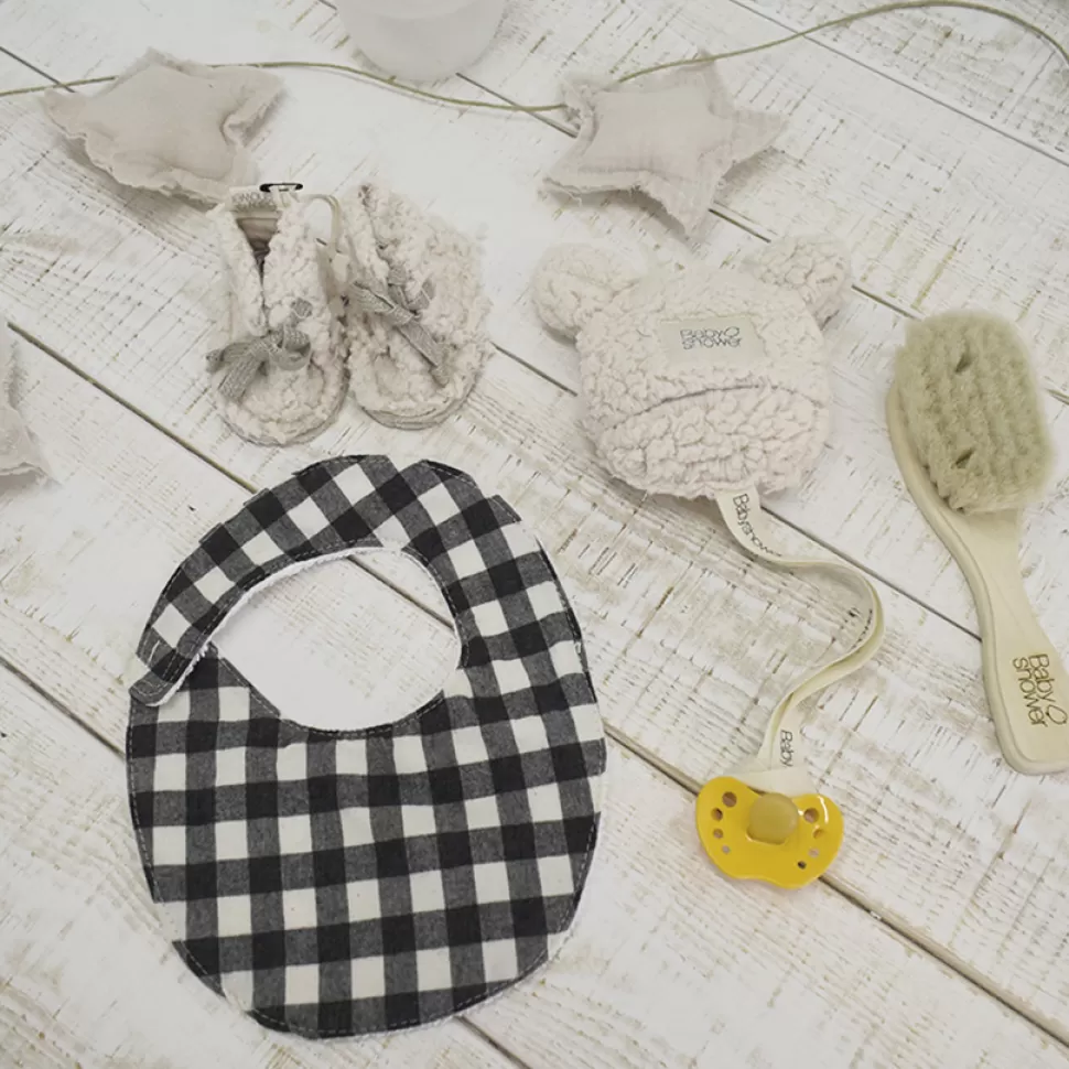 Babyshower Succion>Attache Tétine - Mouton Blanc