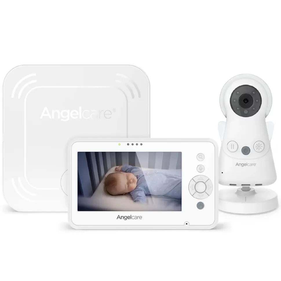 Angelcare Écoute Bébé>Babyphone Vidéo avec Détecteur de Mouvements AC25