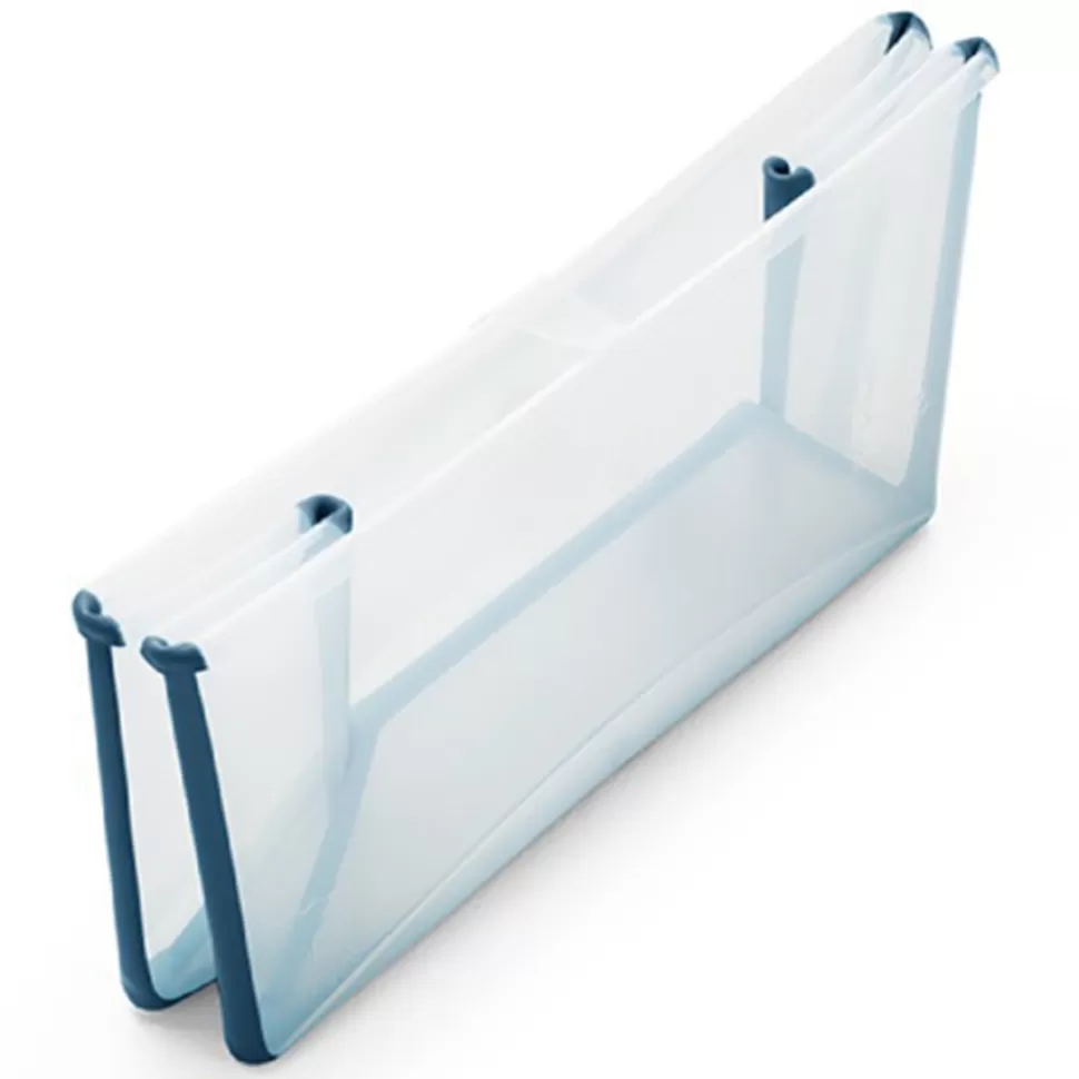 Stokke Baignoire>Baignoire Pliable Flexi Bath et Transat de Bain Flexi Bath - Bleu Transparent