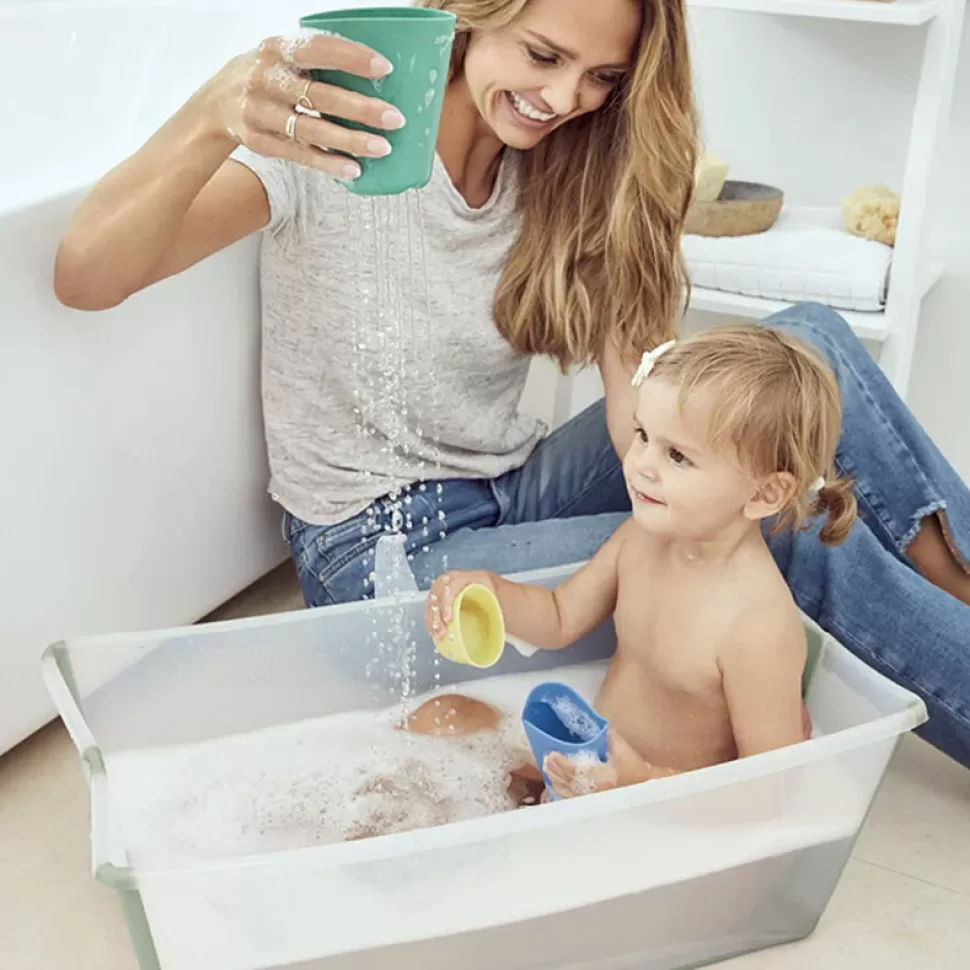 Stokke Baignoire>Baignoire Pliable Flexi Bath X-Large - Vert Transparent