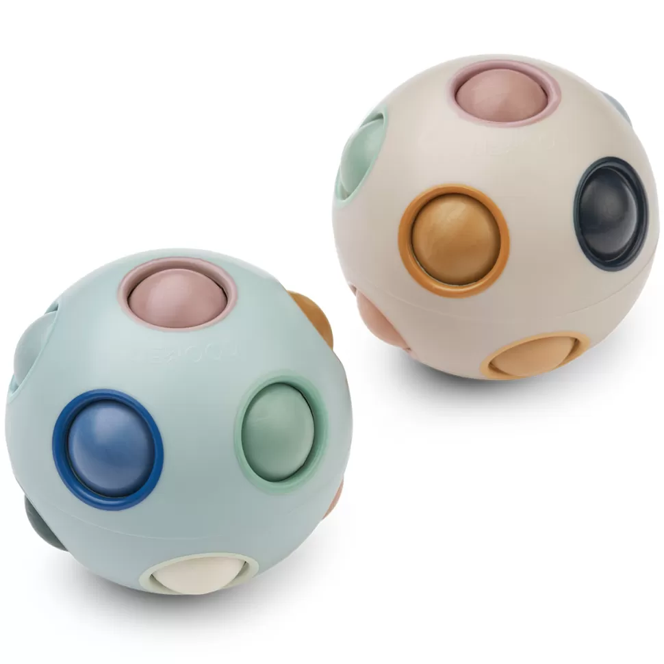 Liewood Mes Premiers Jouets>Balles Puzzles Solene - Ice Blue Multi Mix