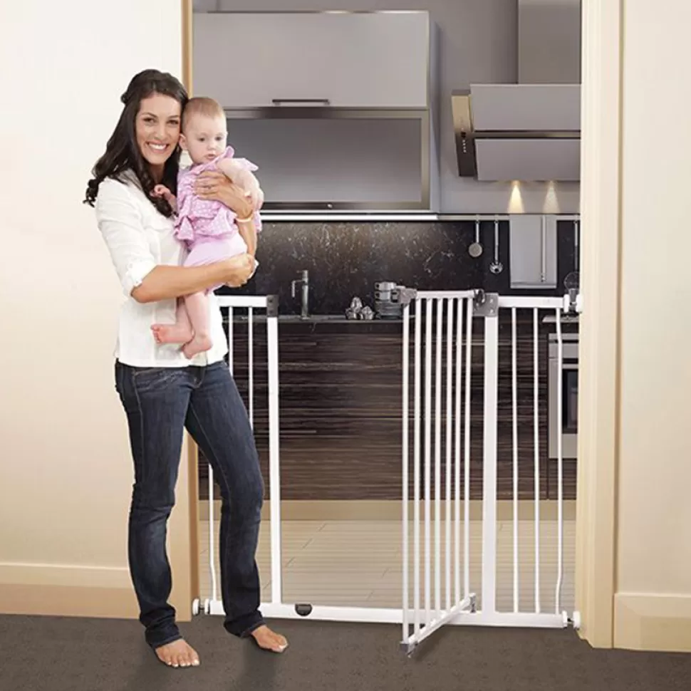 Dreambaby Barrière De Sécurité>Barrière de Sécurité Xtra-Large et Xtra-Tall Liberty - Blanc