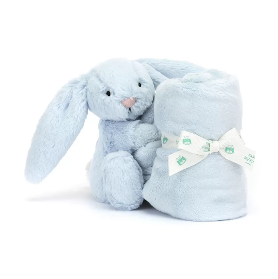 Jellycat Doudou Personnalisé | Doudou>Bashful Blue Bunny Soother