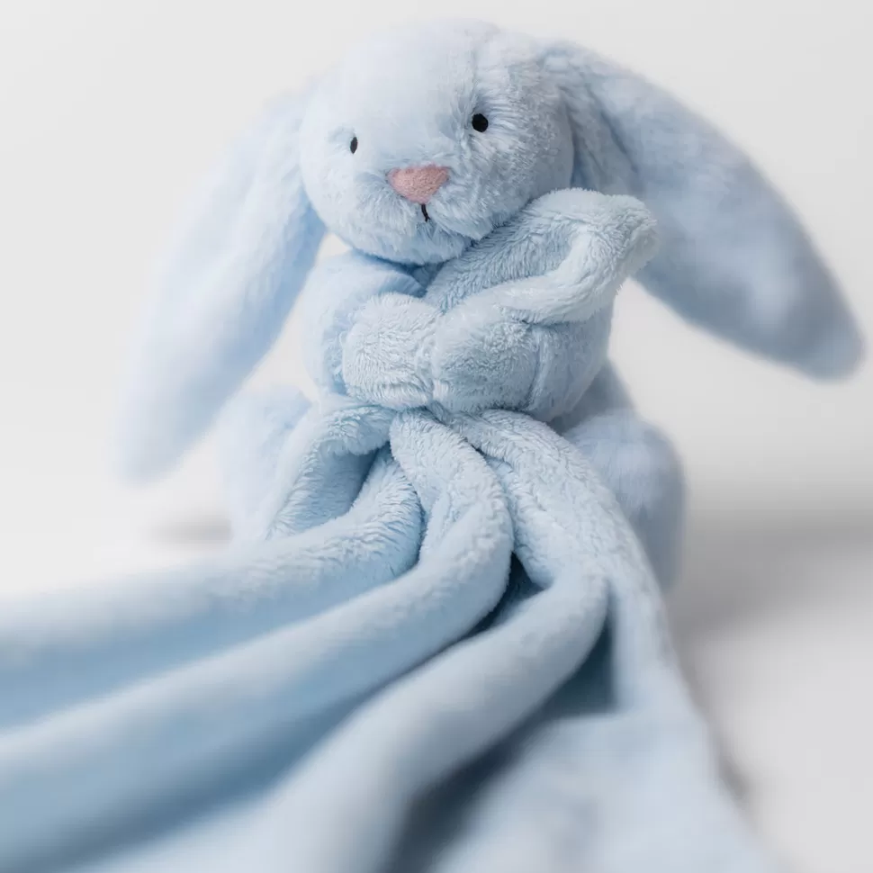 Jellycat Doudou Personnalisé | Doudou>Bashful Blue Bunny Soother