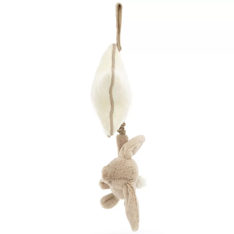 Jellycat Arche>Bashful Cream Bunny - Musical Pull