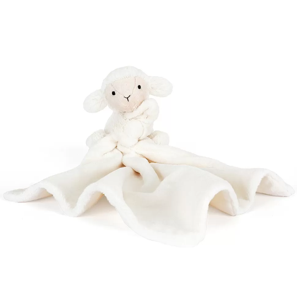 Jellycat Doudou Personnalisé | Doudou>Bashful Lamb Soother