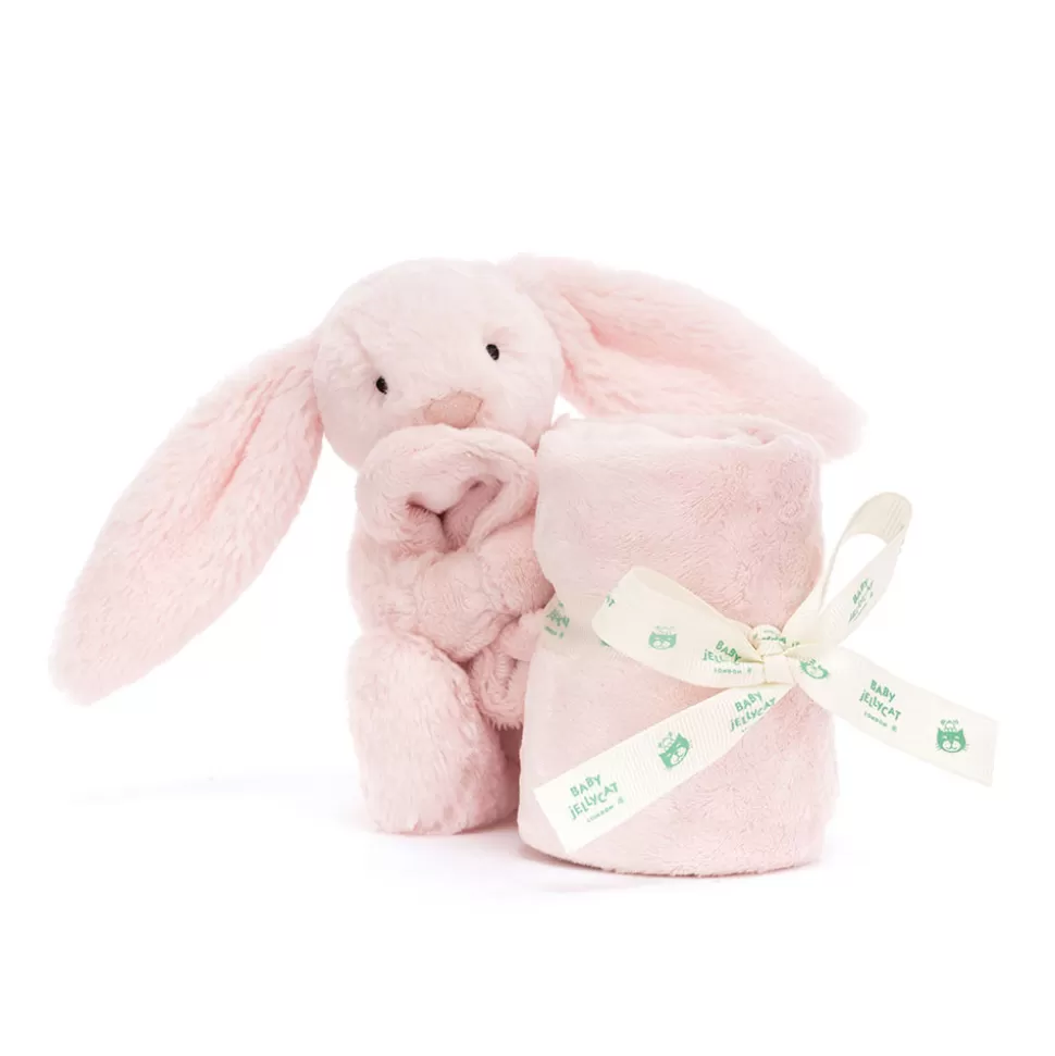 Jellycat Doudou Personnalisé | Doudou>Bashful Pink Bunny Soother