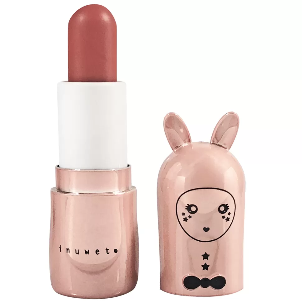 Enfant inuwet Cosmétique Enfant>Baume à Lèvres Lapin Métal - Cannelle