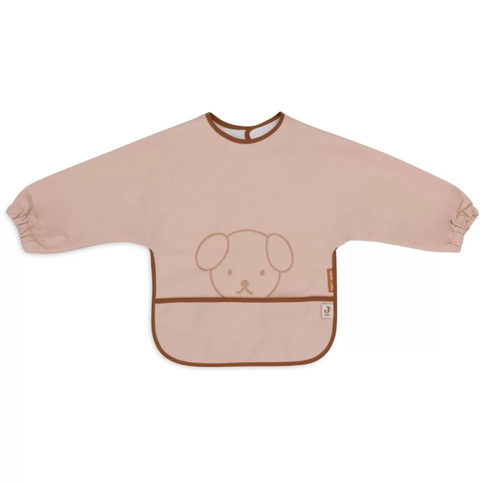 Jollein Bavoir | Repas>Bavoir à Manches Imperméable - Miffy Peekaboo Wild Rose