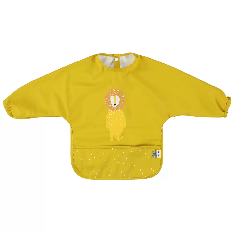 Trixie Baby Bavoir | Repas>Bavoir à Manches Imperméable - Mr. Lion