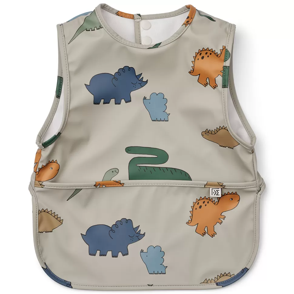 Liewood Bavoir | Repas>Bavoir Bria - Dinosaurs Mist