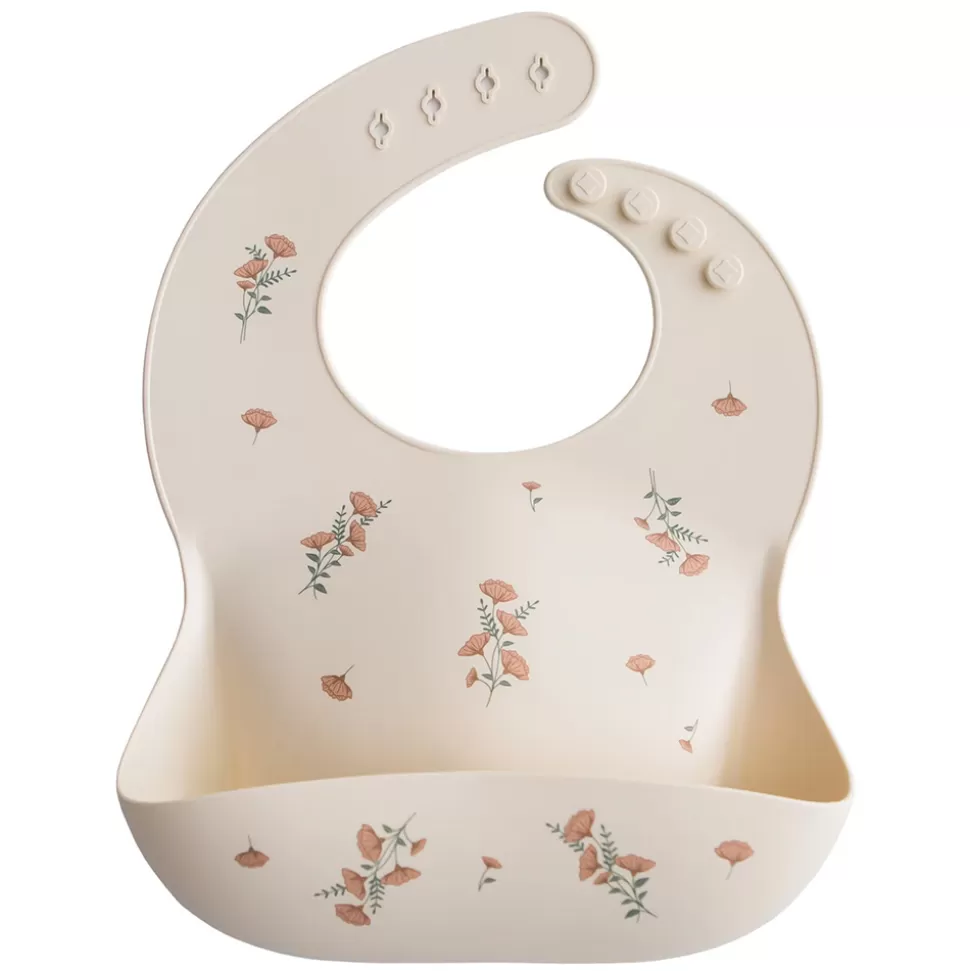 mushie Bavoir>Bavoir - Pink Flowers