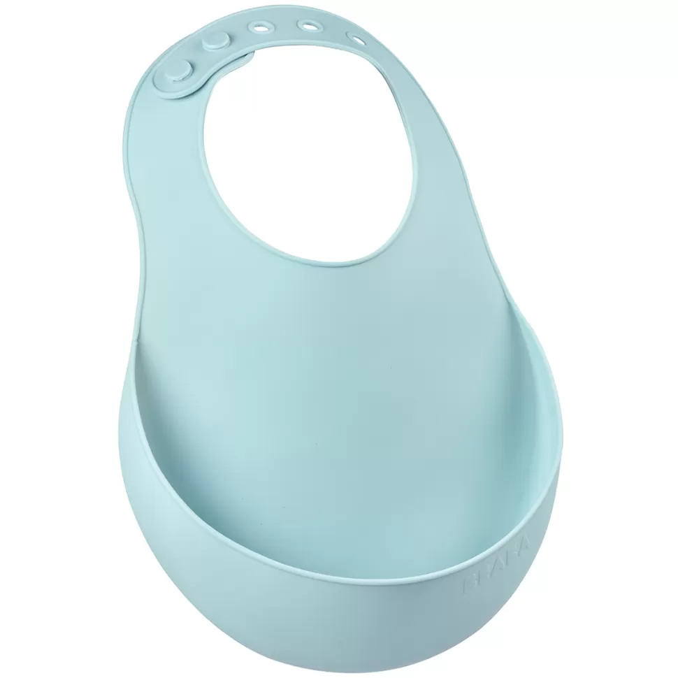 BÉABA Bavoir>Bavoir Silicone - Airy Green
