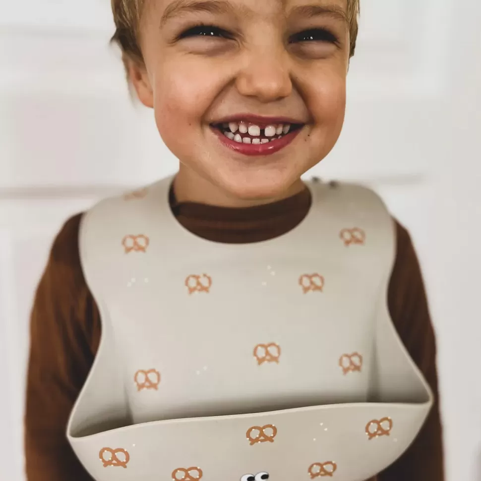 NOUI NOUI Bavoir>Bavoir Silicone - Bretzel