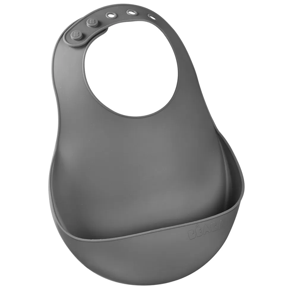 BÉABA Bavoir>Bavoir Silicone - Mineral