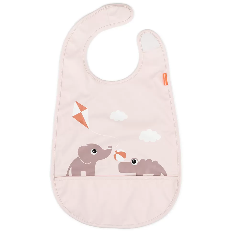 Done by Deer Bavoir | Repas>Bavoir Velcro - Playground Rose
