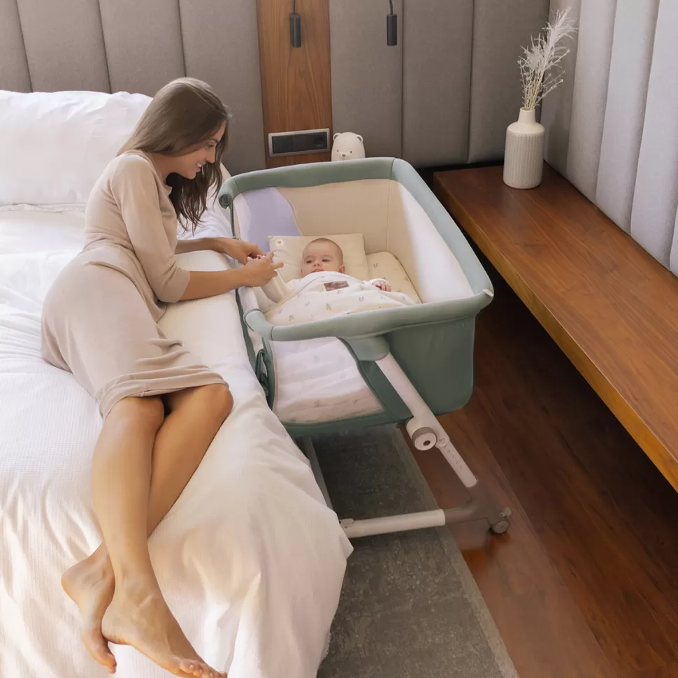 Jané Meuble Bébé>Berceau Cododo Baby Side - Botanic