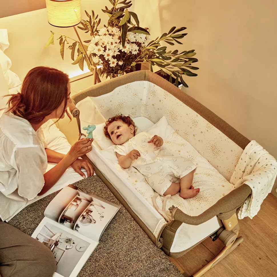 Jané Meuble Bébé>Berceau Cododo Baby Side II - Nature Edition Glitter