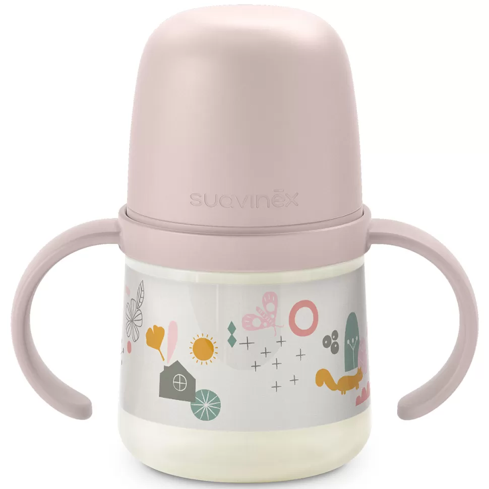 Suavinex Biberonnerie>Biberon First A Walk Rose - 150 ml