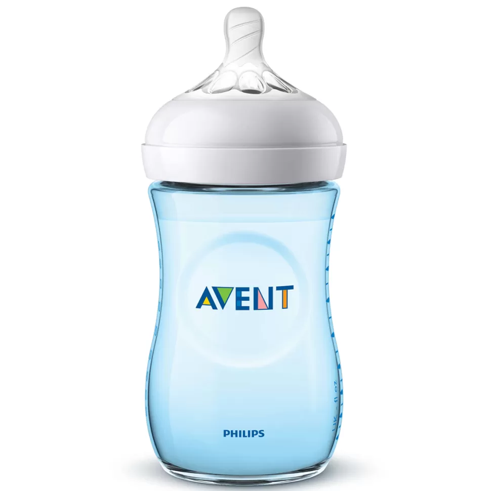 Philips Avent Biberonnerie>Biberon Natural Bleu - 260 ml