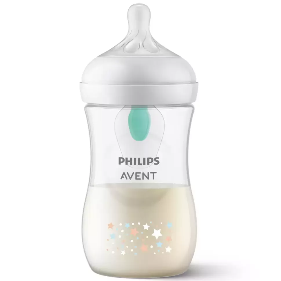 Philips Avent Biberonnerie>Biberon Natural Response avec valve AirFree Nounours - 260 ml