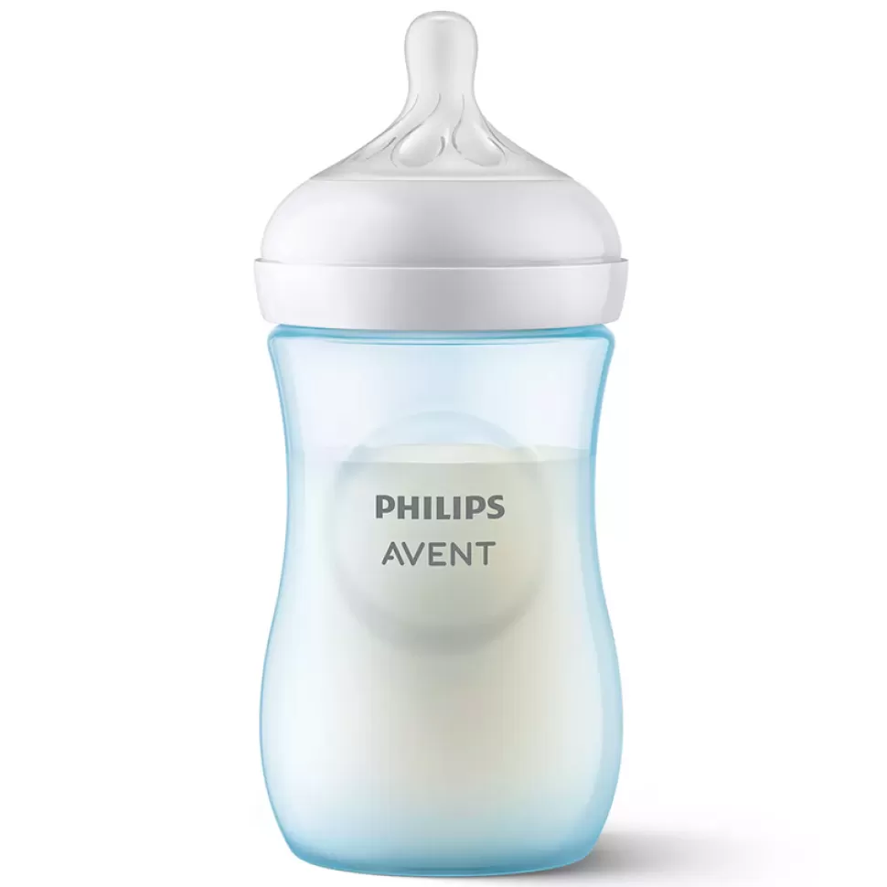 Philips Avent Biberonnerie>Biberon Natural Response Bleu - 260 ml