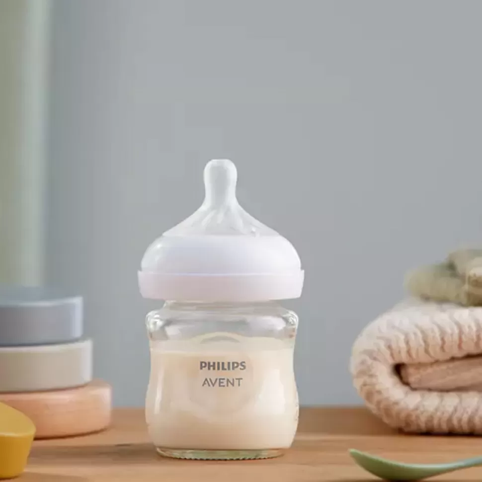 Philips Avent Biberonnerie>Biberon Natural Response Verre - 120 ml