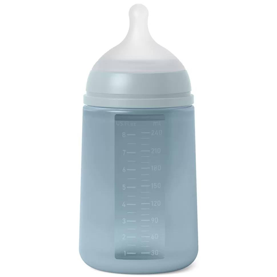 Suavinex Biberonnerie>Biberon Tétine Symétrique SX Pro Colour Essence Bleu - 250 ml