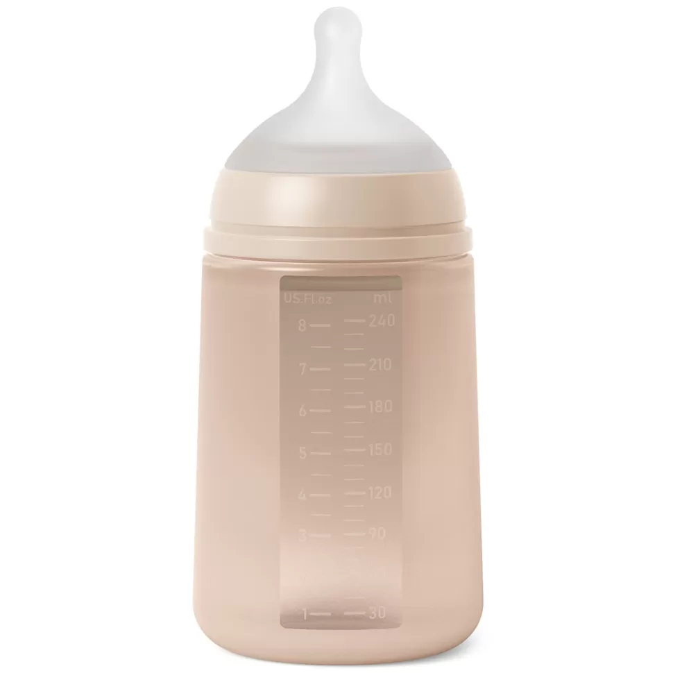 Suavinex Biberonnerie>Biberon Tétine Symétrique SX Pro Colour Essence Rose - 250 ml