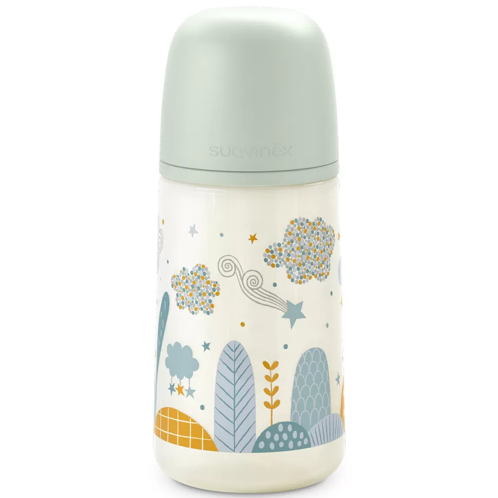 Suavinex Biberonnerie>Biberon Tétine Symétrique SX Pro Dreams Bleu - 270 ml